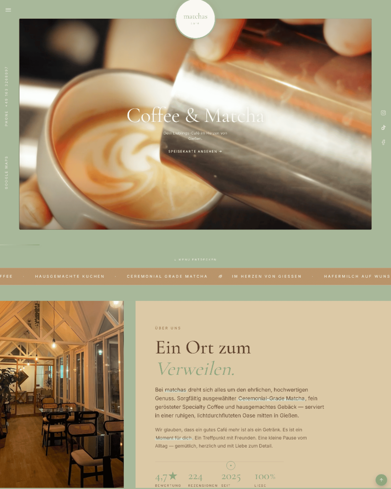 matchas Café — Coffee & Matcha im Herzen von Gießen